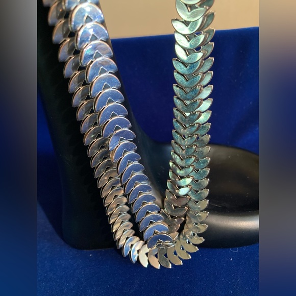 Mad Max Thunderdome Style Necklace and Earing Set - Picture 2 of 3